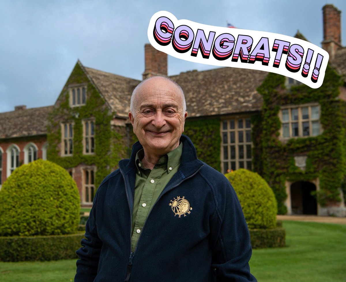 🏆 WE HAVE A WINNER! 🏆 
Congrats to K. Protopapadakis (Bucks, UK) who has won our competition!

The winner is off to @warnerhotels Littlecote House Hotel & bags Time Team merchandise too!

Thanks to the thousands of fans who entered this competition 😊