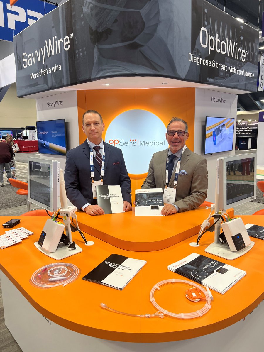 HAEQuebec's tweet image. Dernière chance! Ne quittez pas le #TCT2023 sans vous rendre au stand #1931 pour en apprendre davantage sur les solutions guidées par capteurs d'OpSens! #OptoWire #SavvyWire