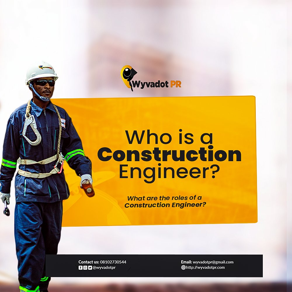 wyvadotPR's tweet photo. 👷 Unveiling the Construction Engineer🔧
From conceptualization to execution, a construction engineer's role is multifaceted. Here's a glimpse into the skills and expertise that drive the art of building.
#ConstructionEngineer #WyvadotProjects #Wyvadot https://t.co/V6gMOxMWQI