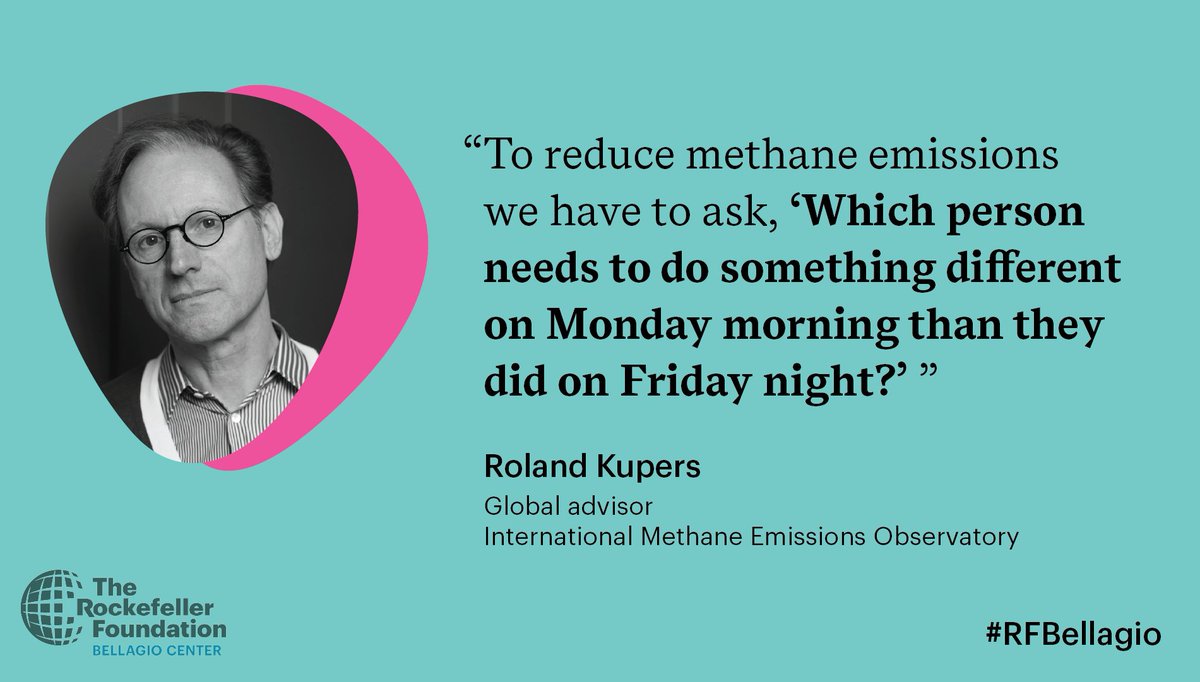How can we fix the methane problem by 2030?

Energy transition advisor Roland Kupers shares his #BellagioPerspectives on how the IMEO initiative can shave 0.25C off global warming. rockfound.link/3ZVXdLX #RFBellagio