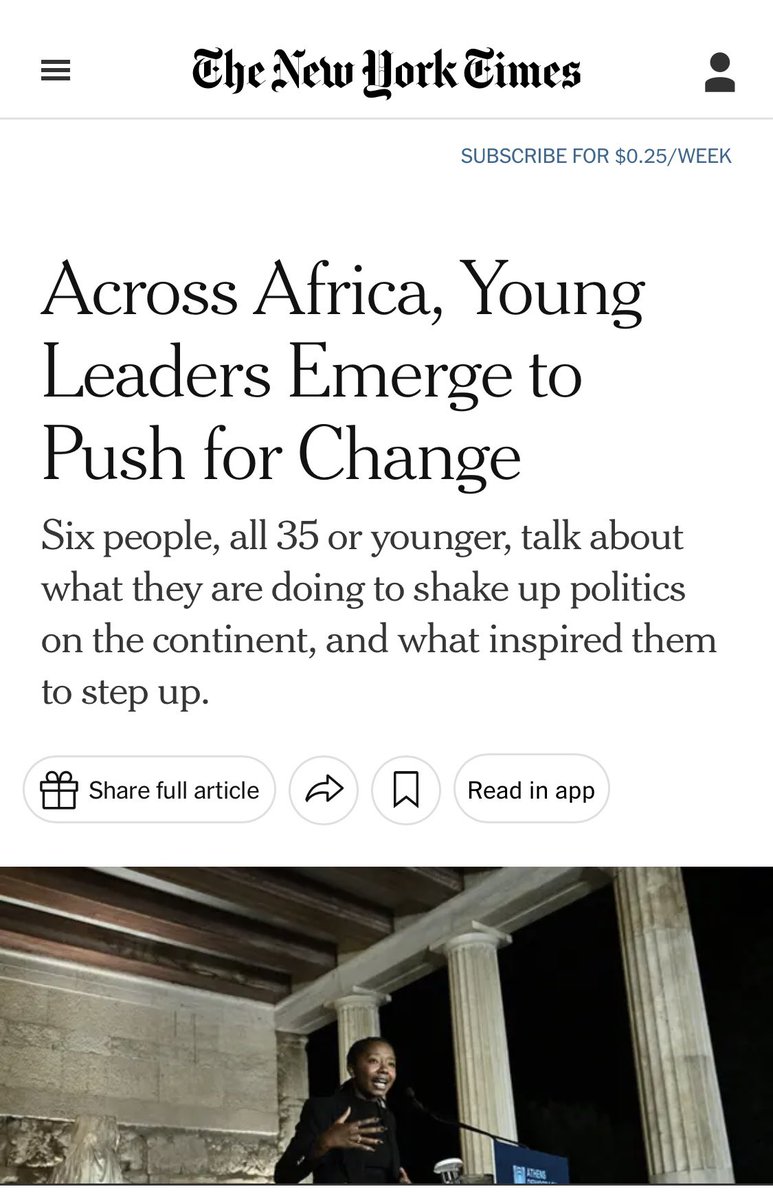 eldridjordaan's tweet photo. When your co-founder makes the New York Times…. #Suppple #GovTech @GoitseKonopi https://t.co/GoFWQPYumI