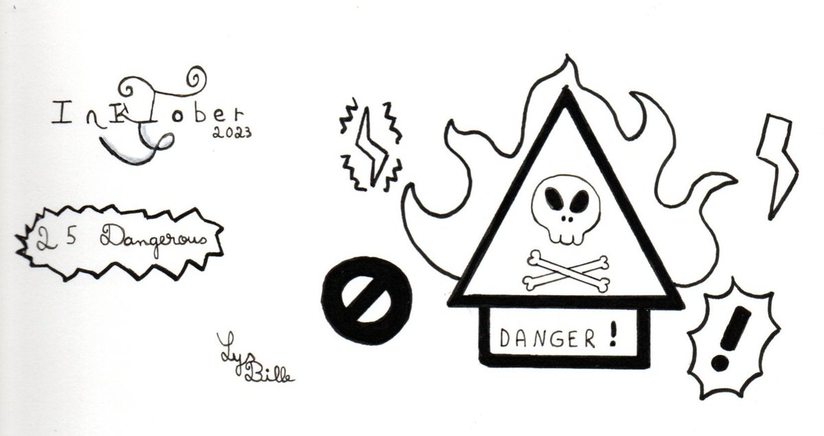 Lys_bille's tweet photo. It's dangerous over there. Would you dare to move forward ?

#Inktober #inktober2023 #inktober2023day25 #Inktoberdangerous #inktober2023dangerous #inktober2023day25dangerous #inktoberchallenge 

#art #illustration #ink #drawing #dessin #dibujo #dangerous #dangereux #peligroso https://t.co/3rkqwH9etE