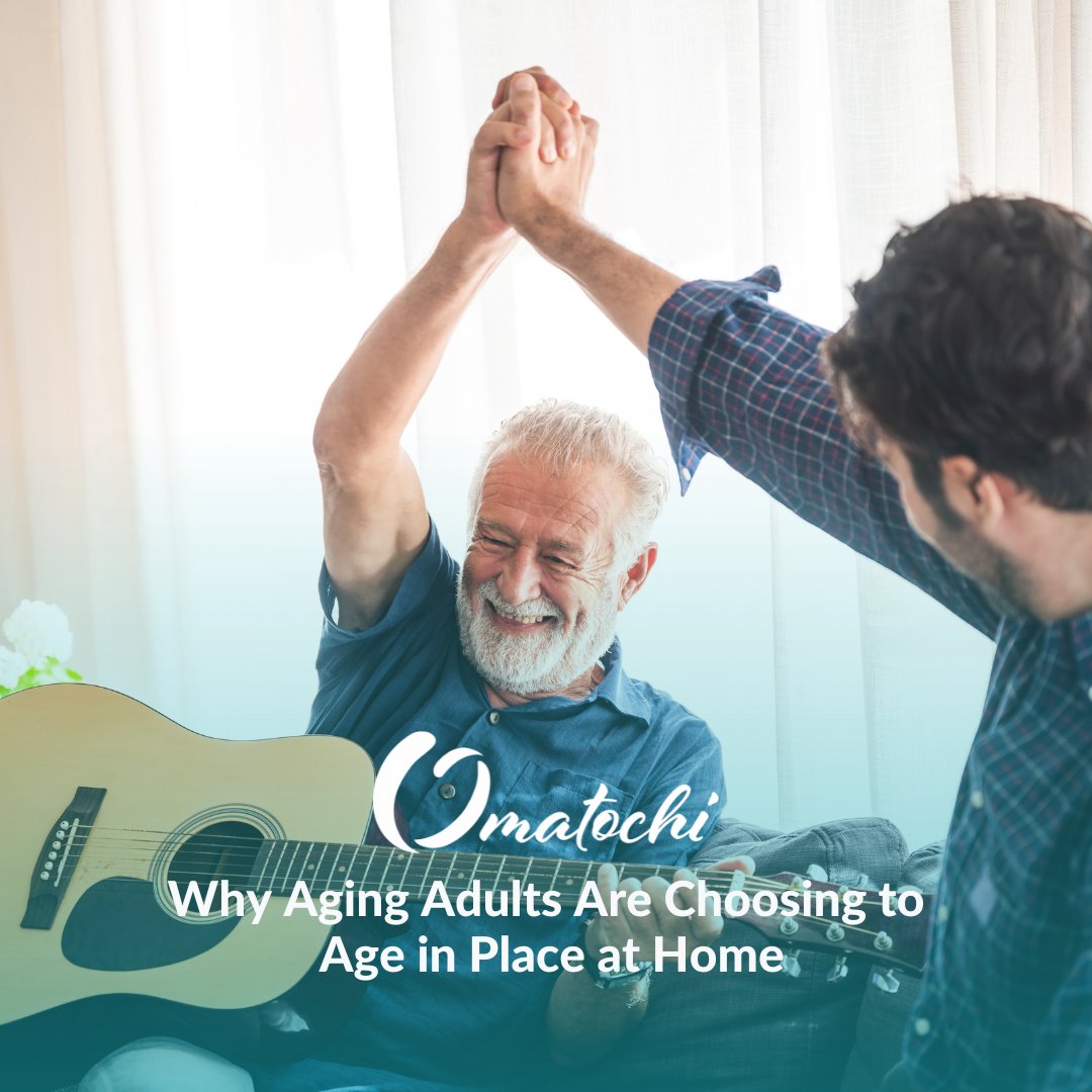 Omatochicare's tweet photo. 🏡👵🧓 According to the @AARP, more than 75% of adults 50 and older want to stay at home when aging in place. 

Choosing to age in place at home nurtures independence, promotes well-being, and keeps us connected to our communities♥️

#OmatochiCare #AgingInPlace #HomeSweetHome https://t.co/qj7f1hXWQa