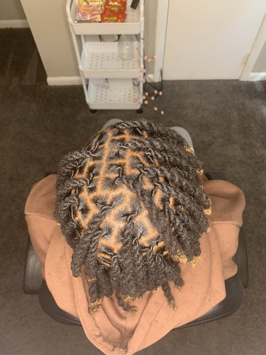 Hairpluganna's tweet photo. Loc retwist + two strands 💕 
All loc services include a wash and style ✅ click the link in my bio for booking ⬅️
#ssu #gsu #scad #savannahloctician #savannahbraider https://t.co/5aZcGzzgdV