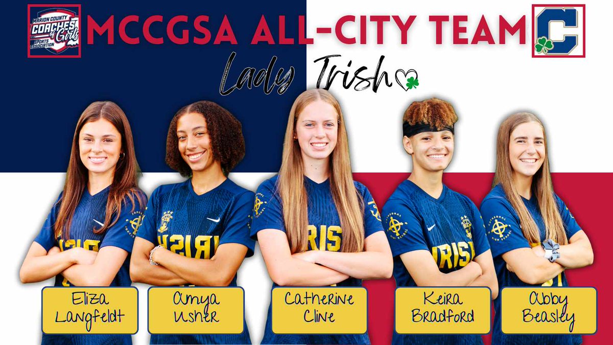 CONGRATULATIONS GIRLS!!!
<a href="/_catherinecline/">Catherine Cline</a> <a href="/AbbyBeasley2025/">Abby Beasley</a> <a href="/amyausher3/">Amya Usher</a> <a href="/elizalangfeldt/">Eliza Langfeldt</a> <a href="/KeiraBradford3/">Keira Bradford⚽️</a>