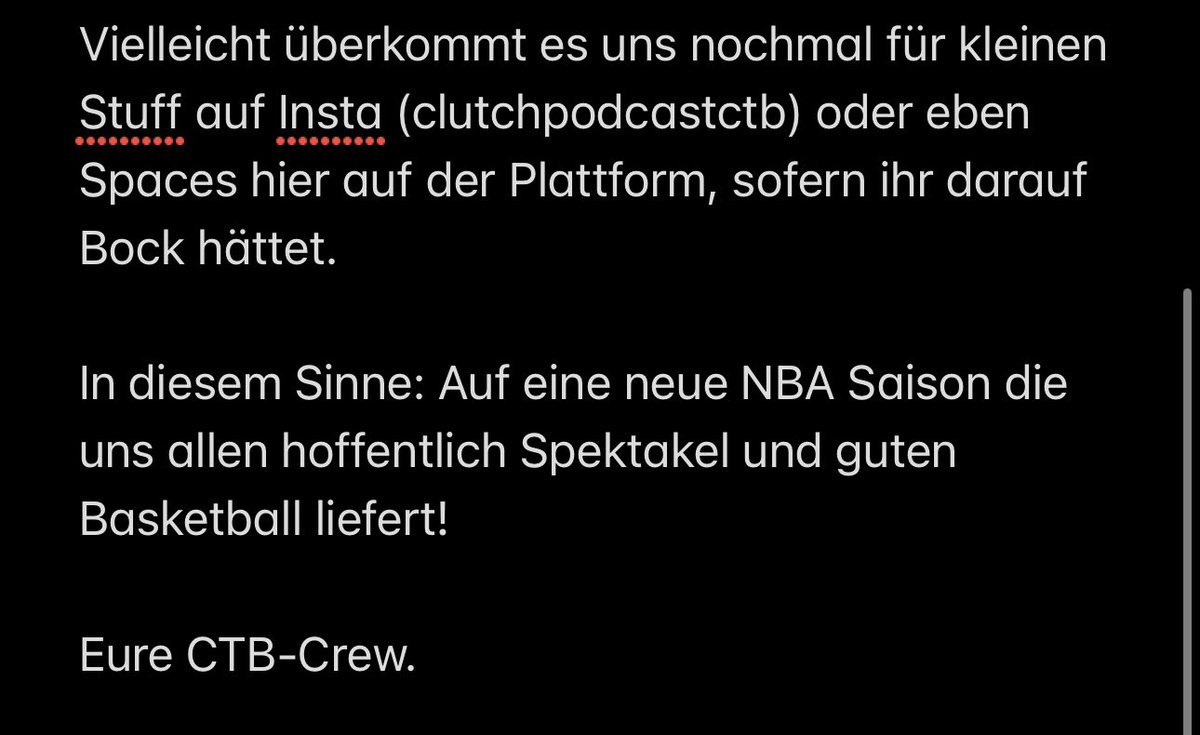 ClutchCTB's tweet photo. Ein kleines Lebenszeichen der CTB-Crew und eine Frage an die Community in den DruKos! 

#CTBistdieCrew #NBA #NBATwitter 
@PascalCTB @TimoCTB @ClutchCTB https://t.co/uVMYP1s5Od