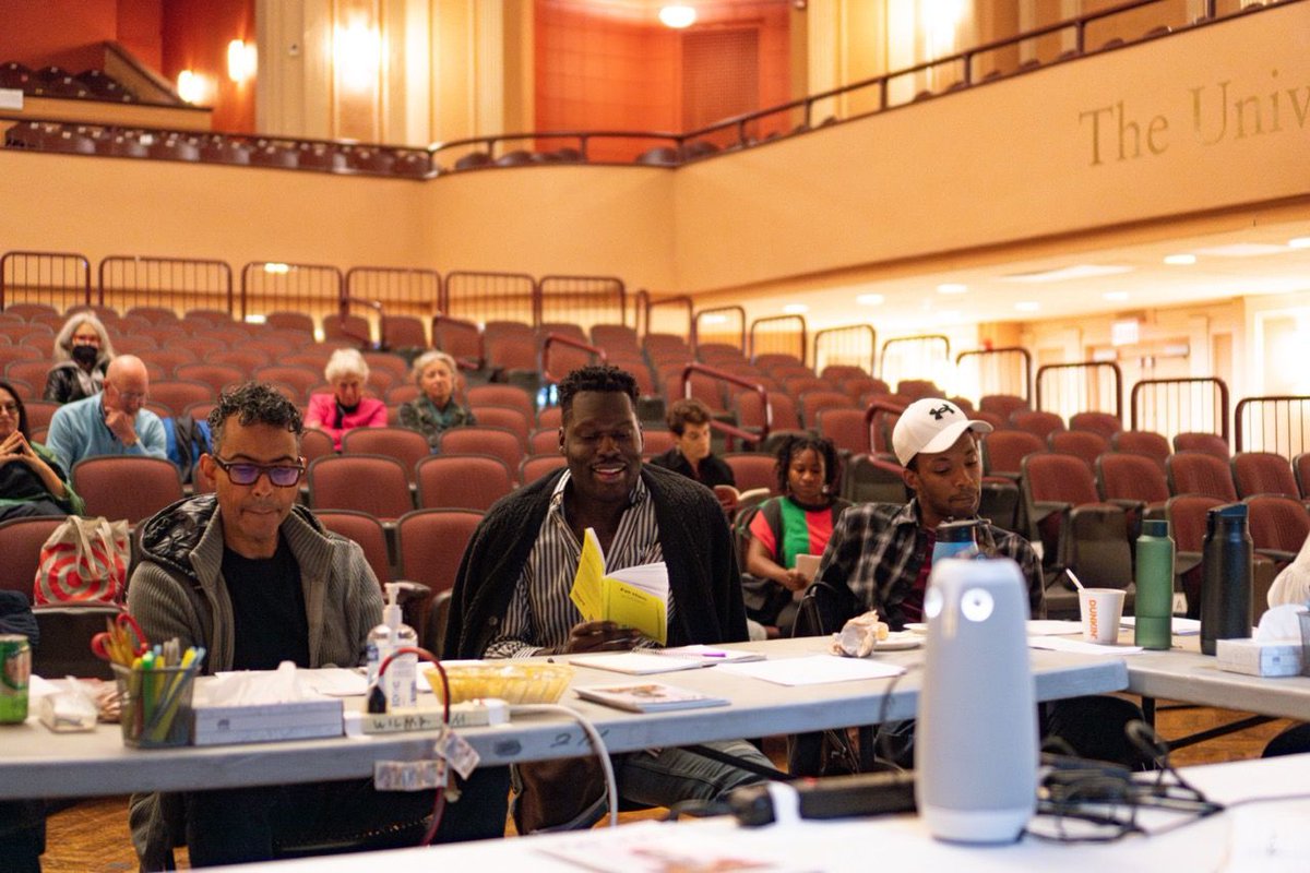 TheWilmaTheater's tweet photo. FAT HAM rehearsals started yesterday, and we couldn't be more excited! Take a look behind the scenes into our table read π
#FatHam #WilmaTheater #PhillyTheatre #PhillyEvents #PhillyThingstoDo #JamesIjames #Hamlet #BestofPhilly https://t.co/HKKHzq9y5J