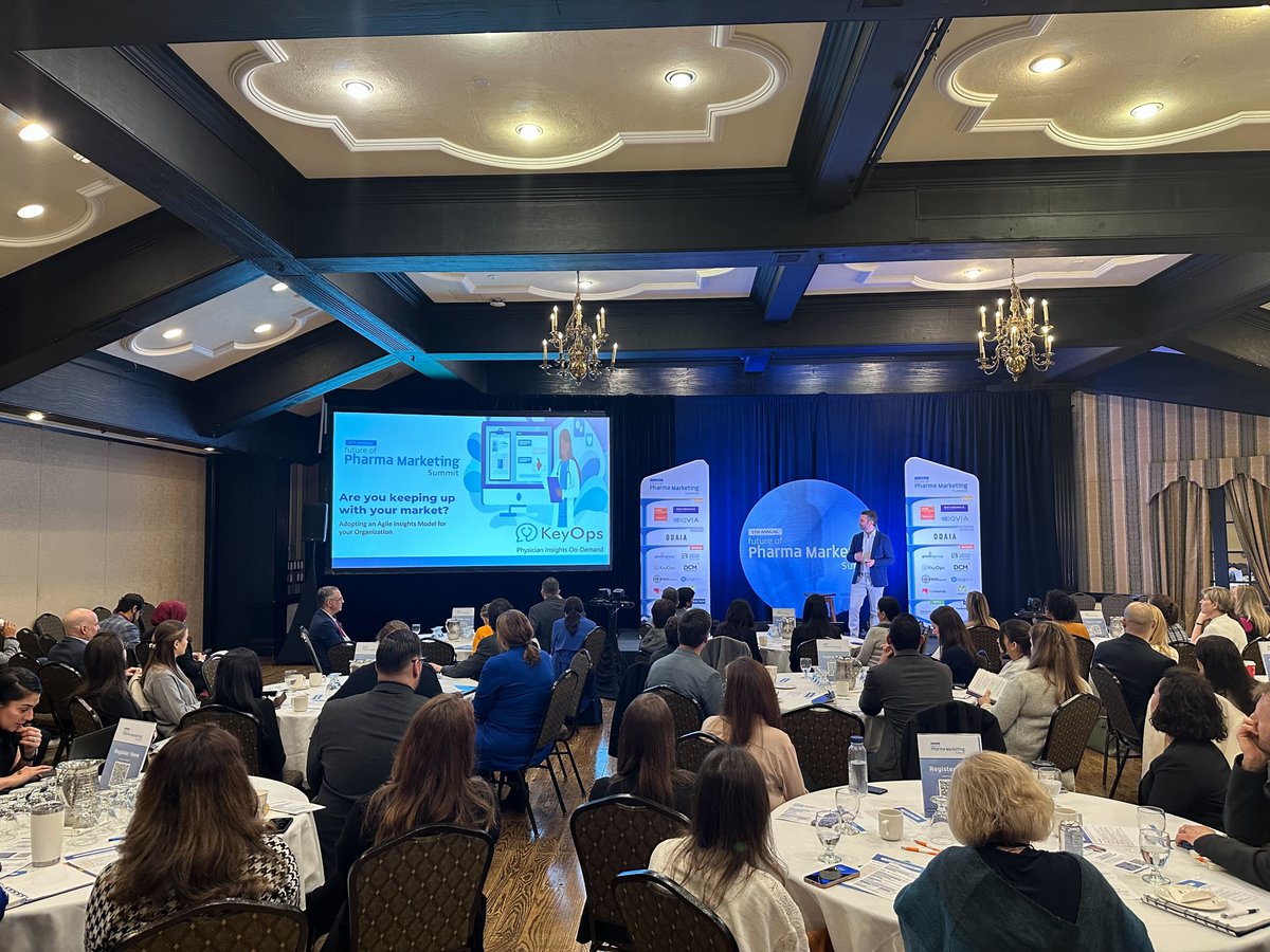keyopsinc's tweet photo. Curtis Fichtner – Account Director at KeyOps, attended the Future of Pharma Marketing Summit @si_pharmahealth . He gave an in-depth talk about adopting an agile market insights model for your organization.

We are proud to be a Bronze Sponsor for this conference and enjoyed all the insightful speakers at the conference.

#KeyOps #FutureofPharmaMarketing #FuturePharma2023