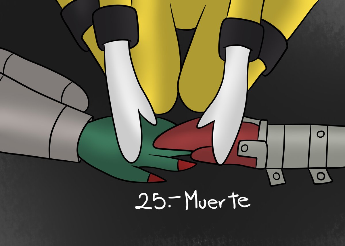 yukimeelric1's tweet photo. 25.- Muerte
#Inksatsu #inksatsu2023 #EngineSentaiGoOnger #炎神戦隊ゴーオンジャー #SakiRouyama #楼山早輝 #GoOnYellow #ゴーオンイエロー #WaterPollutionMinisterKegalesia #害水大臣ケガレシア #AirPollutionMinisterKitaneidas #害気大臣キタネイダス #Kegalesia #ケガレシア #Kitaneidas https://t.co/jTTmJWHNZc