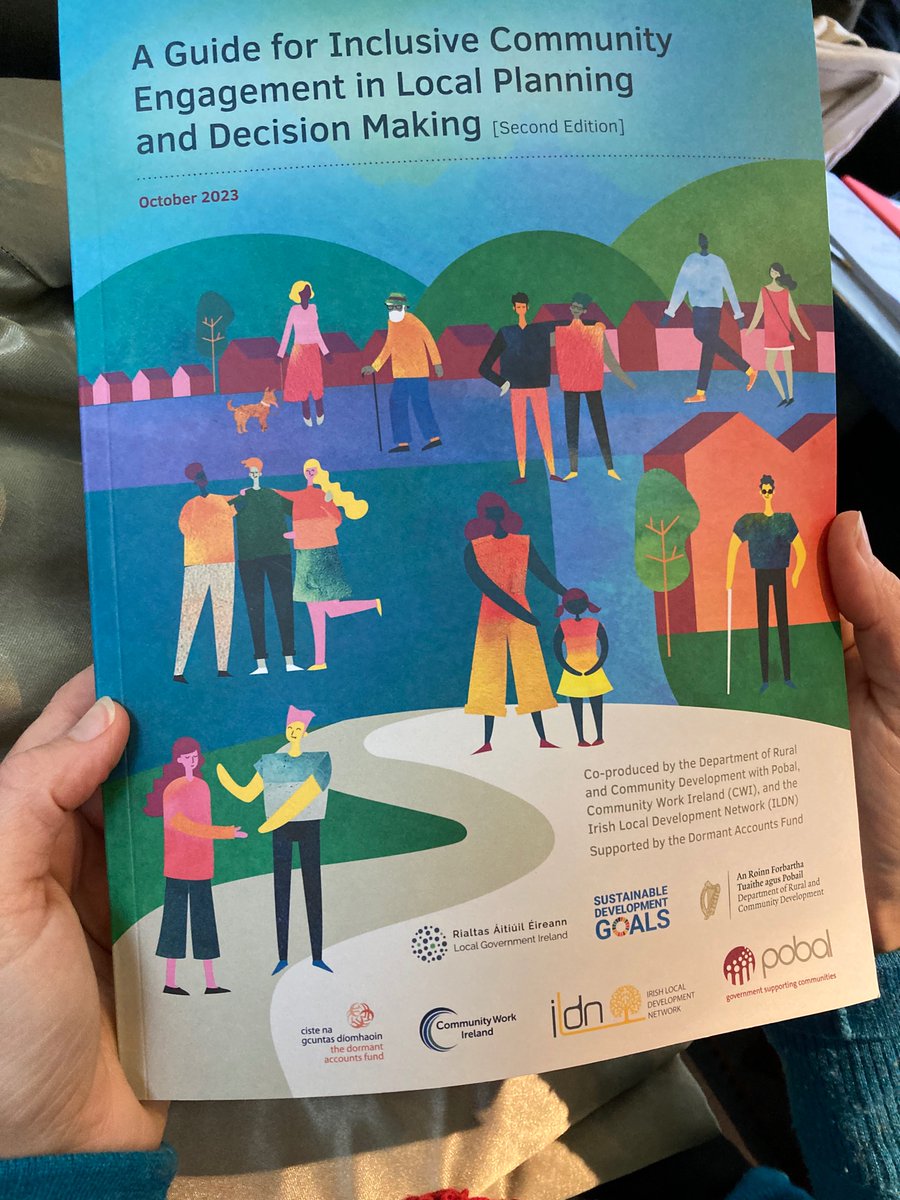 CallanWUnion's tweet photo. Great to attend the launch of @DeptRCD & @pobal #InclusiveCommunityGuide. We contributed a section to the resources chapter and are delivering a training programme with @AmicitiaProject in creative tools for community engagement for local authority staff. https://t.co/4Az8rCesws