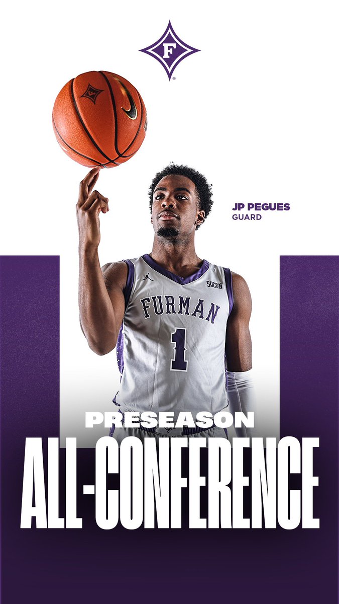 FurmanMBB's tweet photo. SOCON PRESEASON ALL CONFERENCEโผ๏ธ
Congrats to our very own, JP Pegues! (@global_jp123) https://t.co/AewGdPxRIy