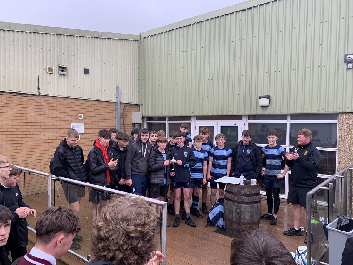 Well done to our U16 rugby team for winning the Falkirk Schools Cup. 🏆🏆🏆👏🏻👏🏻👏🏻

Some great rugby on show from all schools. Looking forward to some more matches. 🏉🏉🏉