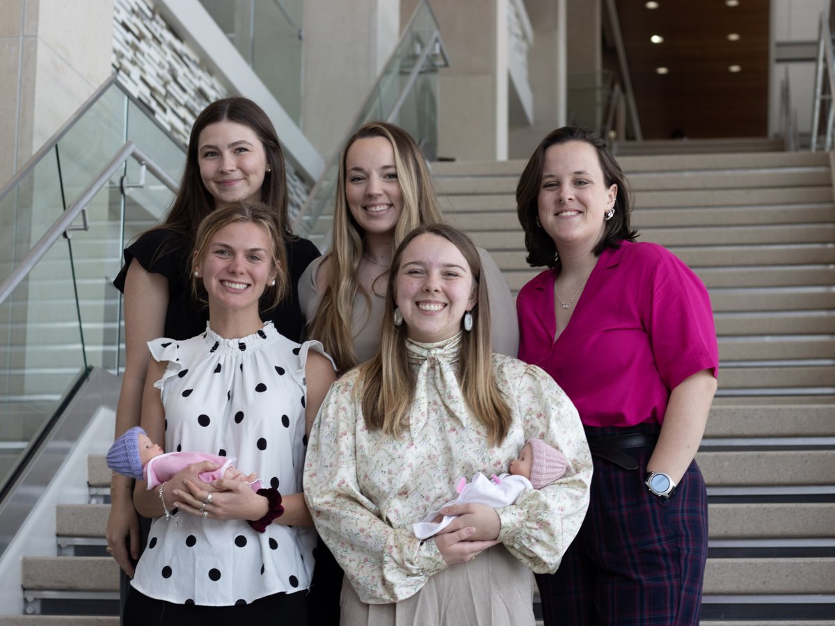 Meet the Rapid Cuff team! They are a group of six brilliant students from @bmentamu on a mission to revolutionize peritoneal dialysis for newborns, sponsored by Texas Children’s Hospital and advised by Dr. Daniel Alge &amp; Dr. Joseph Alge. tx.ag/RapidCuff