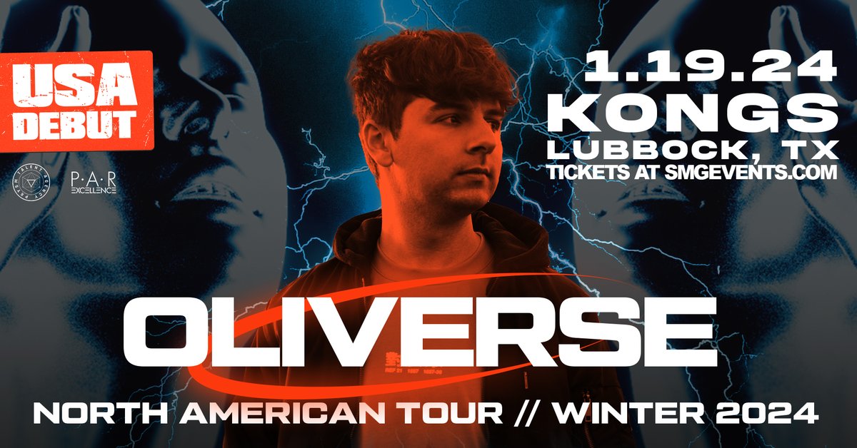 [Announcement] USA Debut Tour from OLIVERSE on Jan 19, 2024 at Kong's Lubbock! Tickets On Sale this Friday at 10AM CST via SMGEvents.com