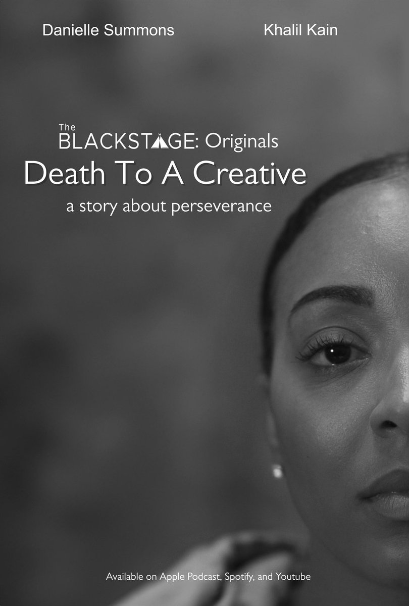 lincolnmotion's tweet photo. Through every obstacle, we find our strength. The Blackstage presents its first ever produced short film “Death To A Creative” starring Danielle Summons and Khalil Kain. 🎞️🎥 
•
Available now on YouTube, Spotify, and Apple Podcast. https://t.co/HEAvNzNea6