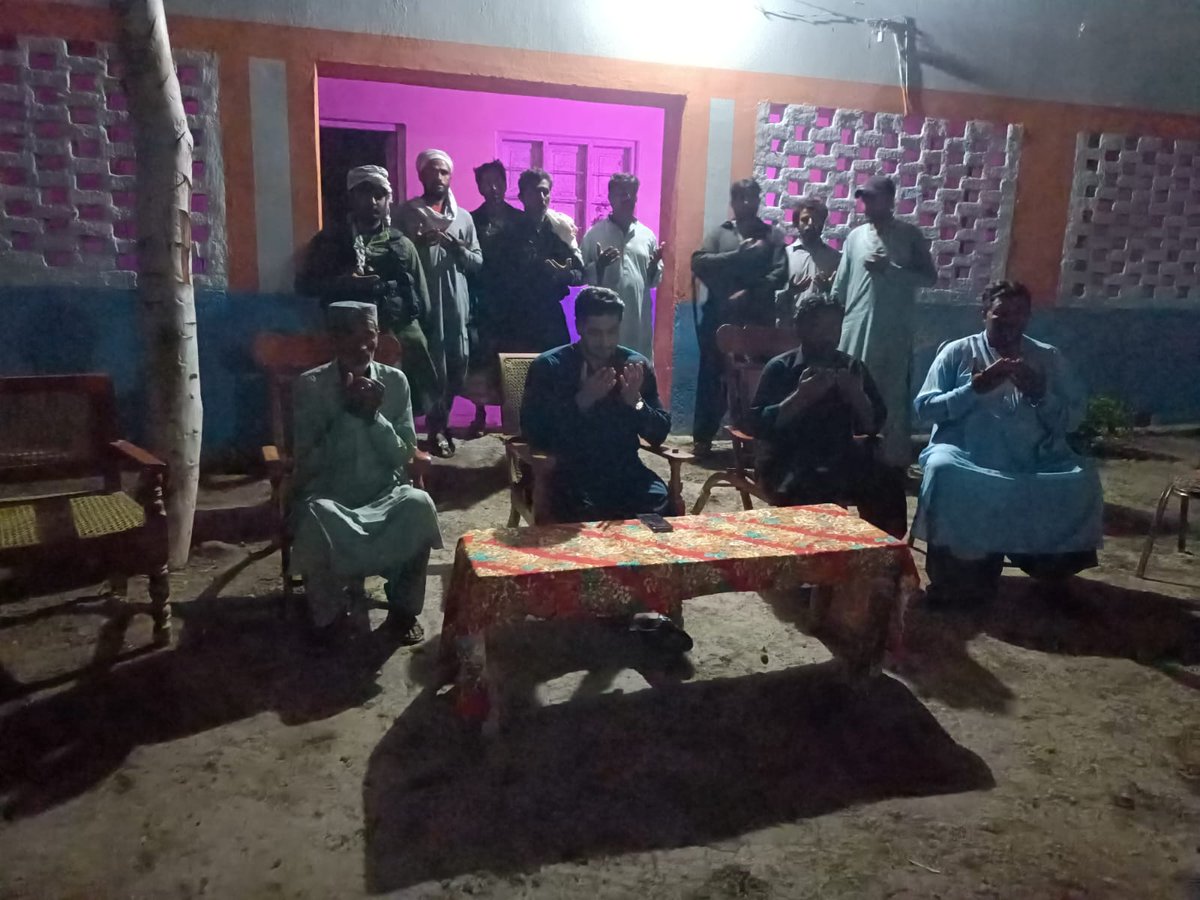RaisRaheem's tweet photo. (25. October.2023.)
#PS15 

Honourable PPP  EX MPA Nawabzada @GhanwerIsran Sb. Paid Condolence With Akbar Ali Mugheri  

@BBhuttoZardari @AseefaBZ @FaryalTalpurPk @sharjeelinam https://t.co/R0qC56MR6V