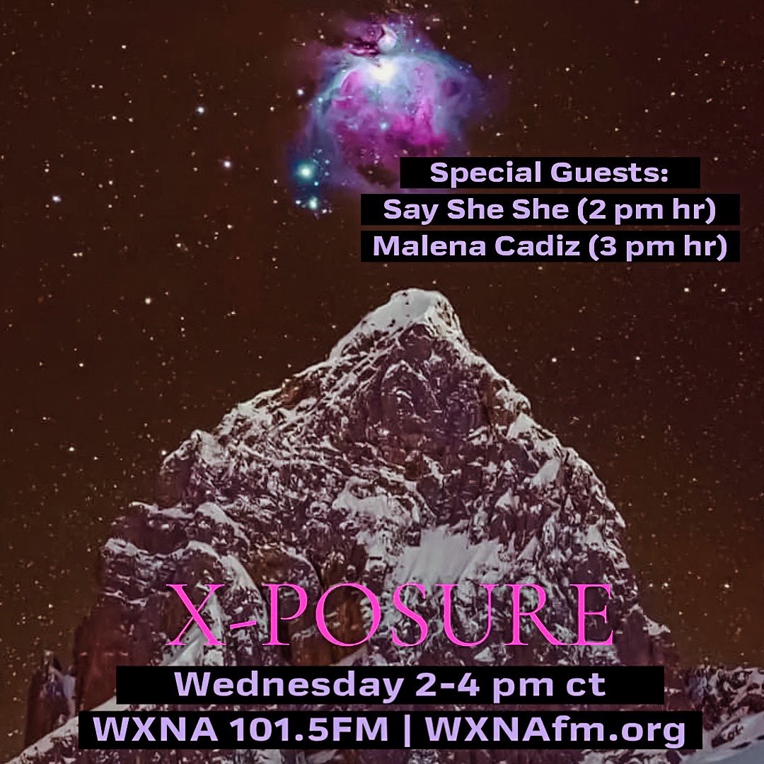 X-Posure on WXNAfm 🎶📻🎶 tweet media