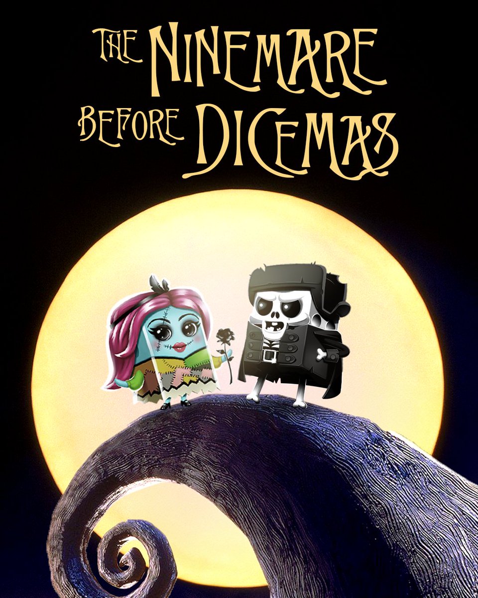 What's this? What's this? Yahtzee's in the air! 💀🌙