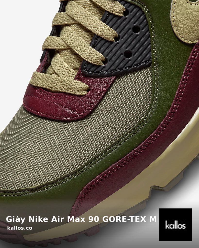 😍 Giày Nike Air Max 90 GORE-TEX Men Shoes #Medium Olive 😍 
#GORETEX #Kallos #KallosVietnam #Men #Nike #NikeAirCushioning #NikeAirMax90 #WaffleSole #Waterproof
Shop Now 👉👉 kallos.co/products/giay-…