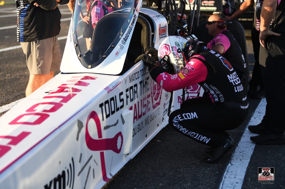 AbMotorsports1's tweet photo. One final race with our @matcotools #ToolsForTheCause livery this weekend at the #VegasNats where @AntronBrown is seeking win No. 4οΈβ£ on the season!
Catch ABβs pre-race thoughts:
ππΎ https://t.co/st50hT0mNt
@ToyotaRacing / @LVMotorSpeedway https://t.co/qhoCF6tsEp
