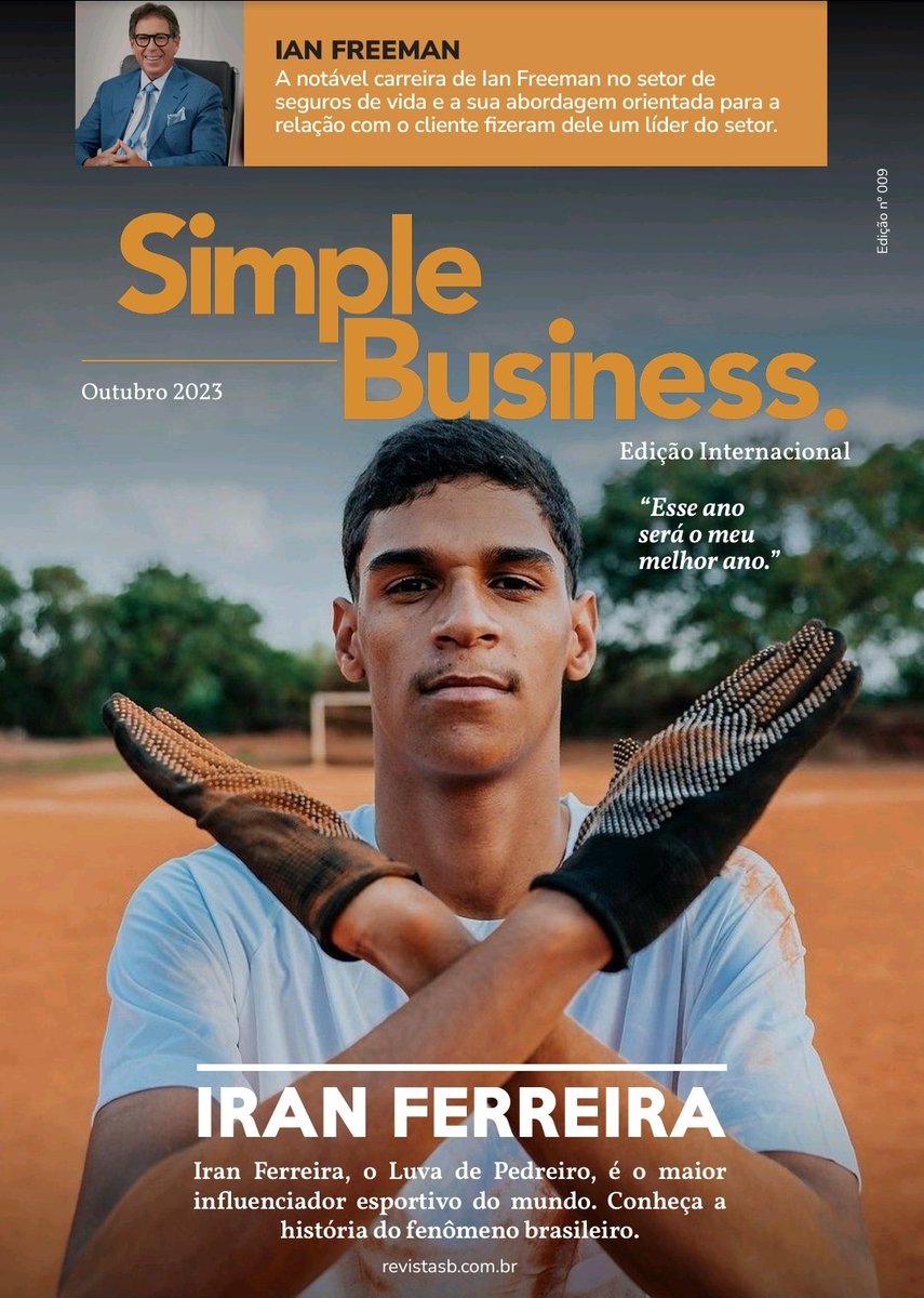SimpleBusiness4's tweet photo. Edição de outubro da Simple Business já está disponível.

Acesse agora e leia a entrevista completa com o maior influenciador esportivo do mundo, @luvadepedreiro.

Acesse agora https://t.co/W9o8MbVVyq.

Português e inglês.

#simplebusiness #negocios #influencer #luvadepedreiro https://t.co/NvjKEU4EcR