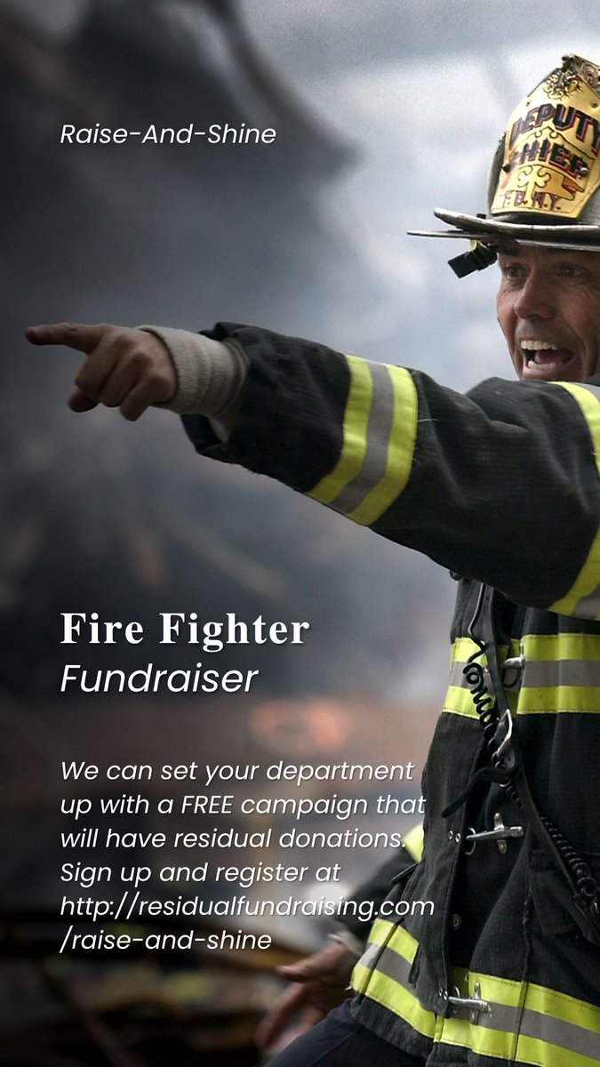 MichelleCreates's tweet image. Those fundraising fire fighter calendars are literally 🔥.  But let Raise-And-Shine show you an additional residual option for your first responder needs. For more information go to residualfundraising.com/raise-and-shine 

#fundraiser #supportfirefighters #supportfirstresponders #firedepartment