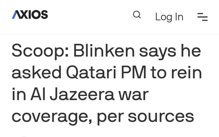 afshinrattansi's tweet photo. Breaking: After reports US Secretary of State Blinken told Qatar to censor coverage from #Gaza, 🇬🇧UK-🇺🇲US-🇪🇺EU-armed Israel punishes Al Jazeera and its chief correspondent in Gaza Wael Al-Dahdouh by slaughtering his wife, son, and daughter in a military strike.
#GazaGenocide https://t.co/QiDEhKIMrT