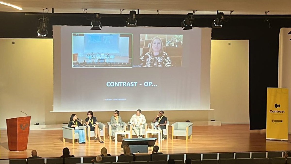 DaniTrejoR's tweet photo. Felices de participar del #CONTRAST Open Conference #Bilbao hablando sobre el emergente ecosistema cultural y creativo en #Antioquia, y las condiciones para habilitar la #innovación en el territorio. 

En el panel representantes de Puglia, Baden-Wurtemberg, Cardiff y Uganda✨ https://t.co/i55SOCgdhI