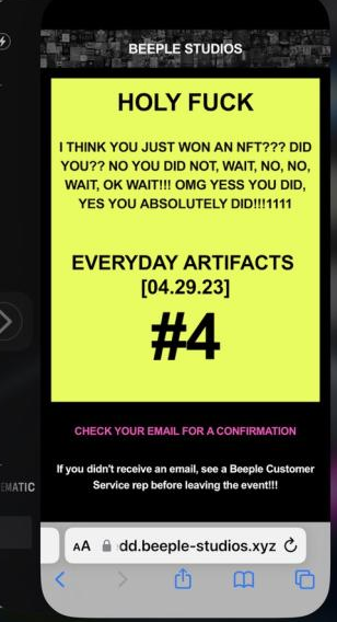 limeeyezz's tweet photo. @Meebit15121 @nftpricefloor @yugalabs @ChiruLabs @LilPudgys @Nakamigos Hey Meebit#15121,
You just purchased my stolen Beeple #4,
what can we do here, It was listed Suspicious activity as well.  I would like to work this out.
Are you going to the Beeple event in December? https://t.co/jKgKZOGVic