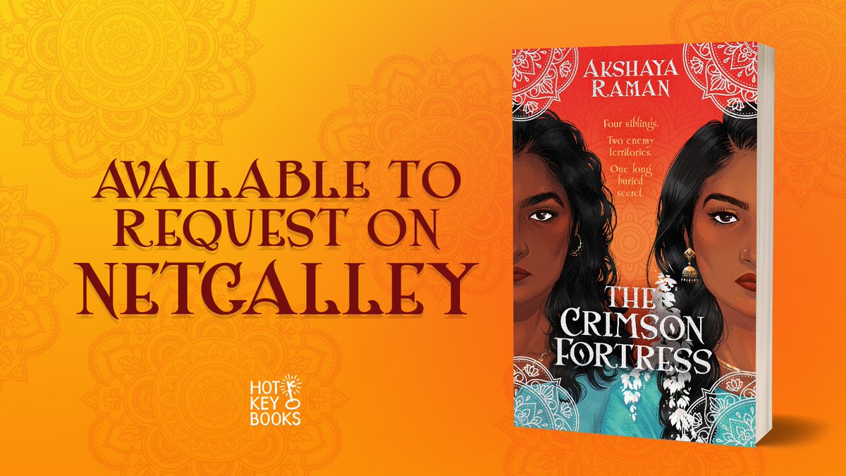 Four siblings. Two enemy territories. One long buried secret. The sequel to THE IVORY KEY, Akshaya Raman's Indian inspired fantasy, is available to request on NetGalley: loom.ly/iRv7fRE
