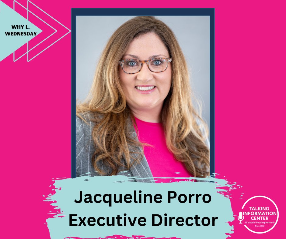TICNetwork's tweet image. On today's, "Why I Wednesday".. We would like to officially welcome Jacqueline Porro to TIC! The parent of a child who experienced vision impairment in his young years, she has a special connection to TIC and the work we do.  Read more about her on our Facebook page!
