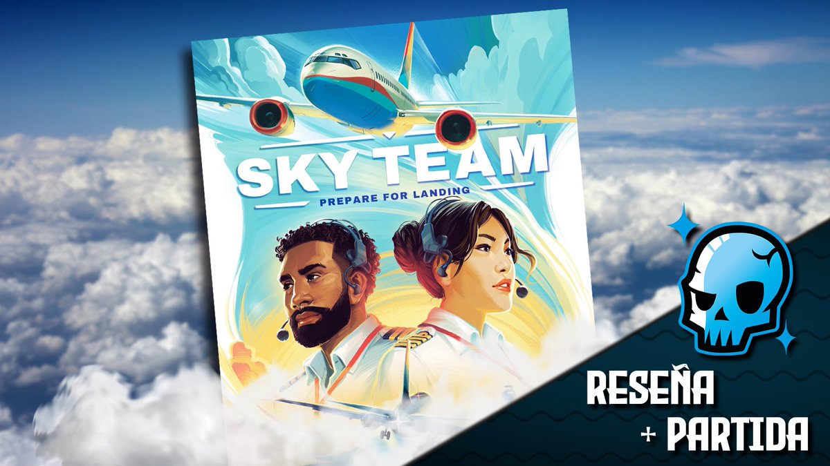 Miercoles de reseña! Hoy con partida incluida, te enseñamos como se juega y que nos ha parecido SKY TEAM, uno de los juegos que más nos sorprendio del pasado ESSEN.

youtu.be/VSUo4BkcdLc

#juegosdemesa