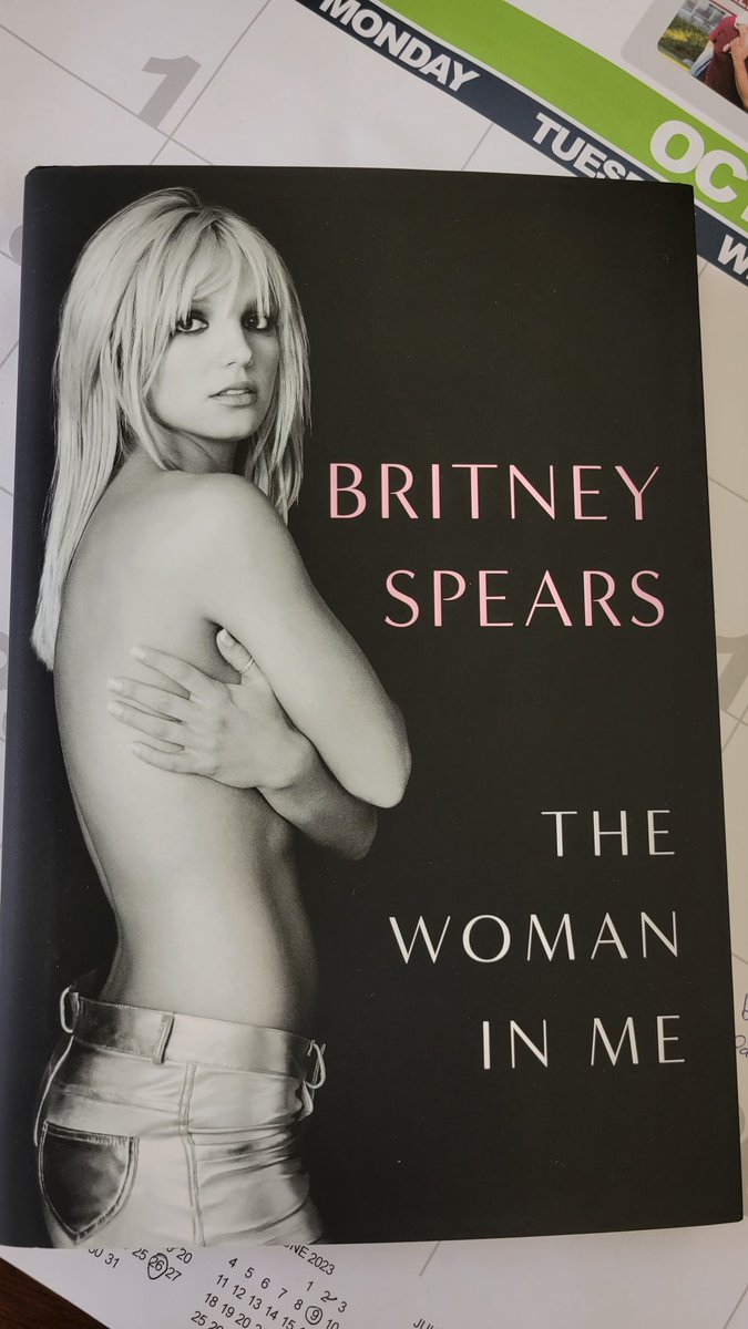 BrittMJ4evr's tweet photo. Eeeeekkkkkk... Finally!! I cannot wait to read this!!! #TheWomaninMe #BritneySpears #FightForBritney https://t.co/KQ60rKxZBd