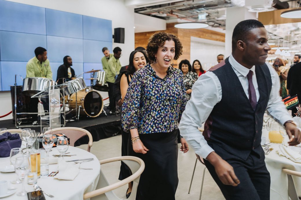 SteelPanTrust's tweet photo. It was truly an honor to perform for @Shell_UKLtd Black Employee Network Annual Black History Month Dinner. πΆπ #BlackHistoryMonth #ShellUK #Performance #Honored https://t.co/xG2dZmmGuX