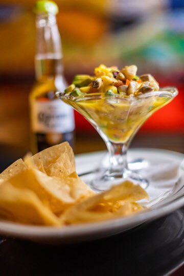 cadillacsf's tweet photo. Bringing the taste of the sea and the zing of citrus together in our Cod Ceviche – a bite of paradise. https://t.co/EH5a7tPwe8
