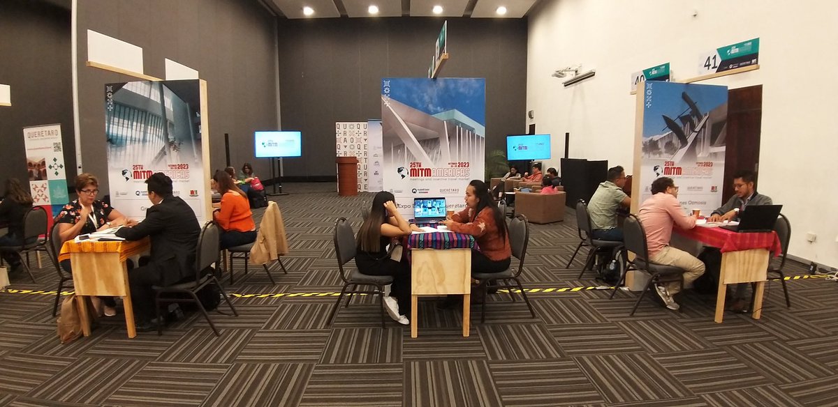FactorMeetings's tweet photo. #CoberturaQro | Con un poco más de 1,300 citas de negocio #MITMAmericas finaliza su presencia en @QroTravel sorprendiendo a expositores y conpradores el gran intercambio de leads y networking. @MITMEvents @QCCmx https://t.co/O5tEgsd6EM