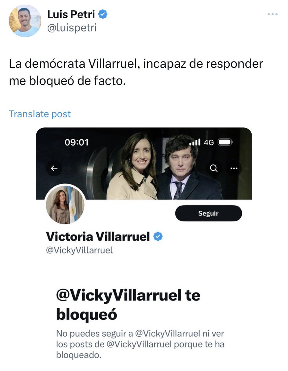 CarlosMaslaton's tweet photo. Siguiendo atentamente los acontecimientos, a ver ahora si Villaruel desbloquea a Petri, dado que han arreglado, en una Argentina donde todo es una joda. https://t.co/DYXPRiWpQp