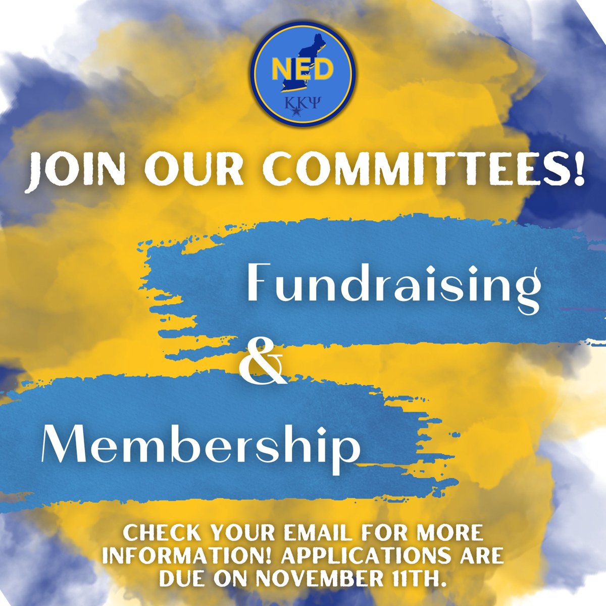 KKPsiNED's tweet photo. We have a number of super-important announcements! Whether it be our Fundraising and Membership Committees, shiny new Discord Server, or our awesome new NED Parliamentarian, the Northeast District has lots in store for you to check out! An email was sent with more information! https://t.co/EtYM08578x