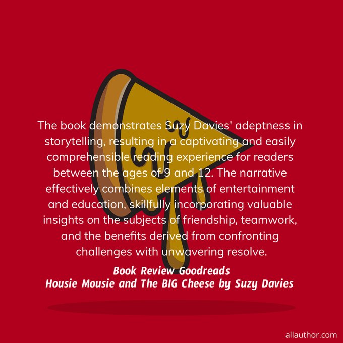 So chuffed with this review #schoolprincipals

amazon.com/Housie-Mousie-… #middlegradebooks #parents #teachers #librarians #readers #parenting #literacy #mgreaders