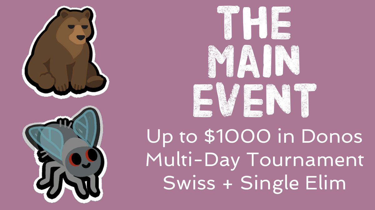 FullBellyLaughs's tweet photo. I'm hosting a long weekend of charity tournaments for Super Auto Pets between Dec 1st and Dec 3rd. I'll donate $1 USD per active player. If a player wins a game with a Sloth, I'll donate $100 USD. Top finishers and random players choose the charities.

https://t.co/LmpD6p5L6u https://t.co/rRAhKYVEHc