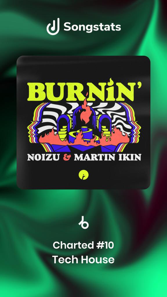 Burnin in the top ten 🔥😍🙏🏻 beatport.com/track/burnin/1…