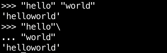 hamilton_os's tweet photo. #pythonfactoftheday
Did you know that two strin literals, when separated by newlines or whitespace, will be concatenated together?
Most people figure this out accidentally when they leave a comma out of a *args list...
This is done at compile time: https://t.co/L7ieLCtbYw https://t.co/DrIx2YJsx0