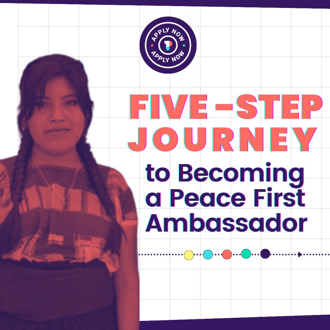 It takes ✌🏾to tango and ✋🏾 steps to change the world. Learn more and Apply now! peacefirst.org/ambassadors-pr…