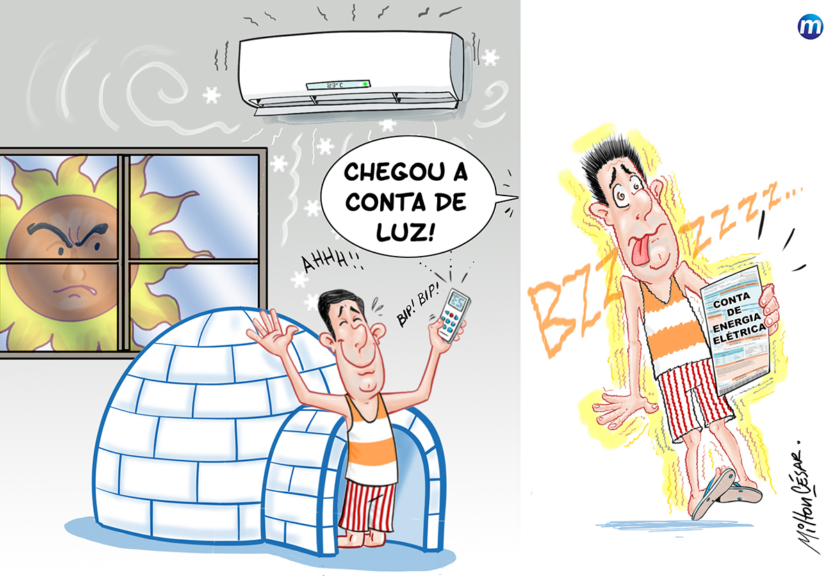 #ContaDeLuz #Calorão #Midiamax