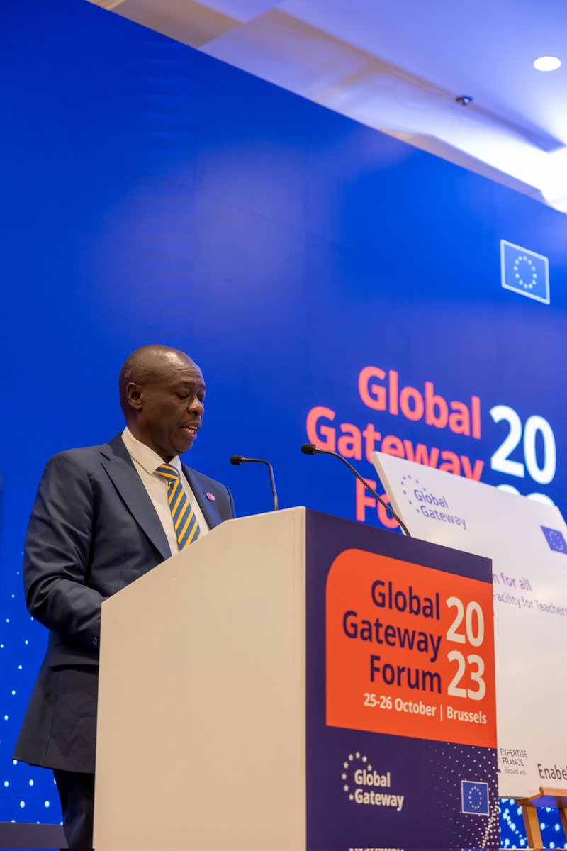 This evening, at the Global Gateway Forum 2023, in Brussels, Belgium, Kenya received a grant of 72 Million Euros (KSH11.5 Billion) from the European Union under the Multiannual Action Plan 2023-2024. 

This is under the Neighbourhood Development and International  Cooperation