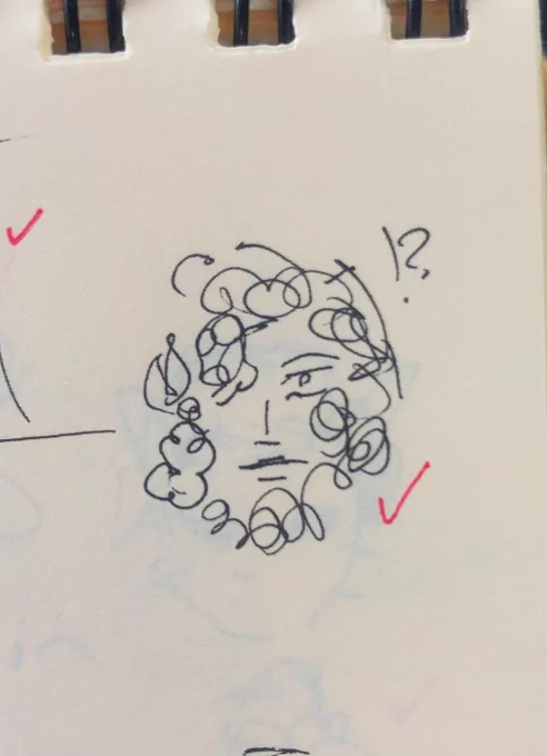 looking back to the first idea sketch of a thing is always so funny to me like-  
