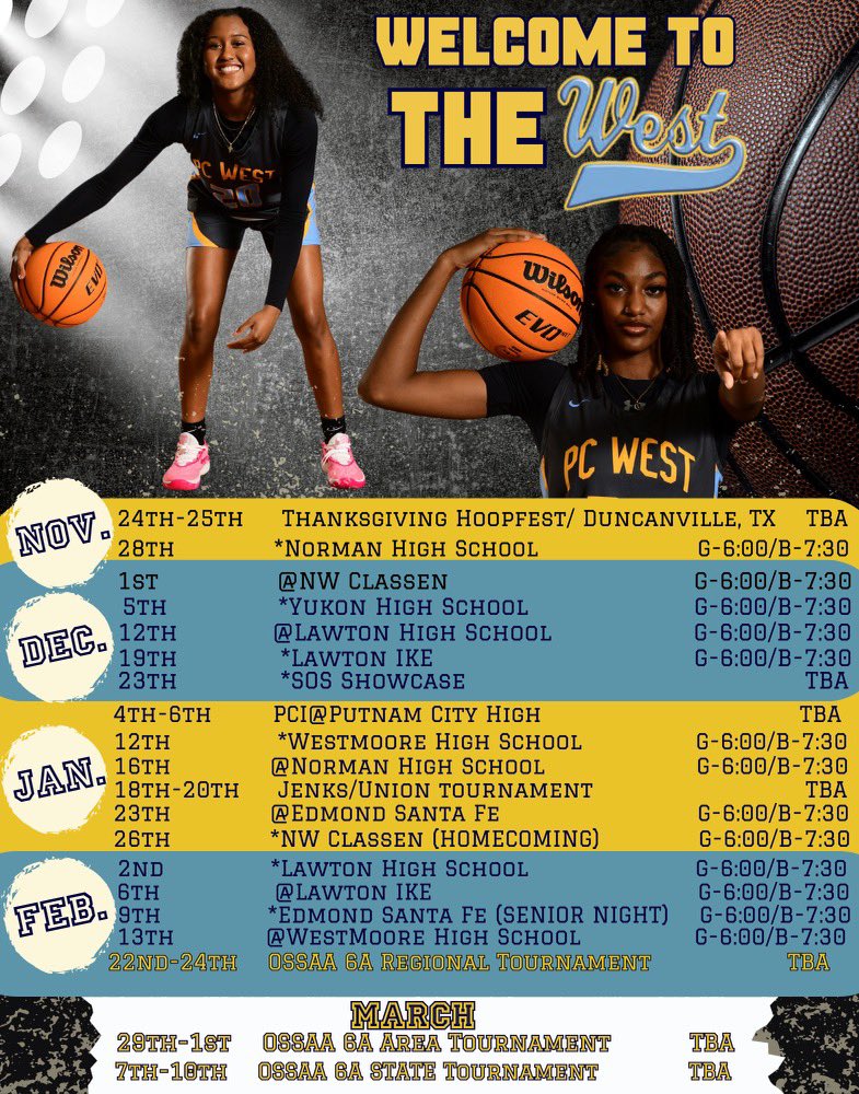Lenny Bert (@bertlenny) on Twitter photo A lot of emotions with this season
2024⚪️🔵 💛🩵🤍
We have been rocking for a long time!
<a href="/PCWestBBall/">Putnam City West Patriots Basketball</a> <a href="/PCW_girlsBB/">PCW Girls Basketball</a>
<a href="/BTR_UAA/">BelowTheRimUAA</a> <a href="/BelowTheRimOK/">MWarrior</a> A lot of emotions with this season
2024⚪️🔵 💛🩵🤍
We have been rocking for a long time!
<a href="/PCWestBBall/">Putnam City West Patriots Basketball</a> <a href="/PCW_girlsBB/">PCW Girls Basketball</a>
<a href="/BTR_UAA/">BelowTheRimUAA</a> <a href="/BelowTheRimOK/">MWarrior</a>