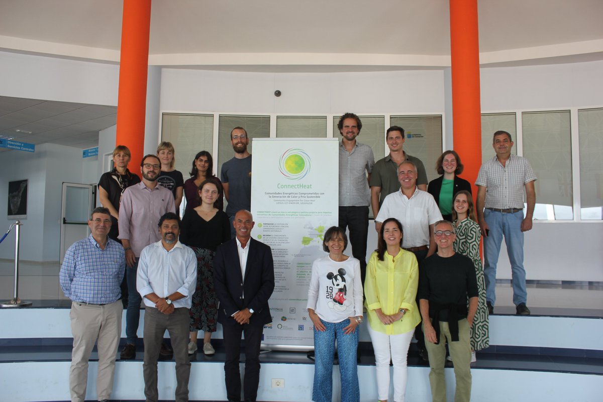 ITCCANARIAS's tweet photo. 🟢El proyecto #ConnectHeat promueve 7 demostrativos de comunidades energéticas térmicas en regiones europeas. #Canarias, una de ellas
https://t.co/0EZqzefwOF
✅Ámbitos de aplicación: #turismo #industria #agricultura #viviendasocial #edificiospúblicos
#calefacción #refrigeración https://t.co/Pfj65qlrEJ