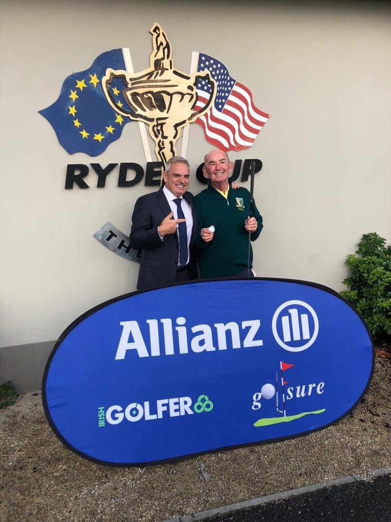 Congratulations to our Club President Tommy Moore on getting a Hole In One on the 12th at the K Club while competing in the national final of the Allianz, Golfsure/Irish Golfer Officer's Challenge 2023 in the K Club today.