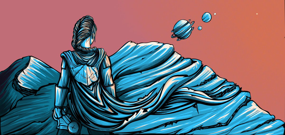 This Friday we mint panel art from Psycho Shorts Issue #3 'The Pilgrim' with art by <a href="/NeilVilppu/">Neil Vilppu</a> and story by <a href="/RoninRosewater/">R0N1N</a>.

25 supply candy machine drop
1sol each

Each panel is a unique piece of art

10 cover editions &amp; 5 physical comics raffled to holders 😎